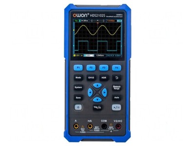 Osciloscop manual 200MHz 8bit LCD 3,5 Ch: 2 1Gsps 8kpts - Osciloscop manual 200MHz LCD 3,5 Ch: 2 1Gsps 8kpts foto