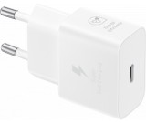 Incarcator retea Samsung, 1xUSB-C Power Delivery 25W, EP-T2510NWEGEU, Alb