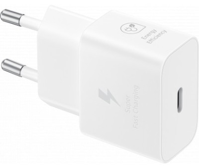 Incarcator retea Samsung, 1xUSB-C Power Delivery 25W, EP-T2510NWEGEU, Alb foto