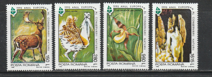 Romania 1995 - #1381 Anul International al Conservarii Naturii 4v MNH