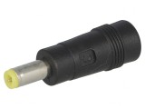 Adaptor Ștecher 5,5/2,1 la 5,5/2,5 7A