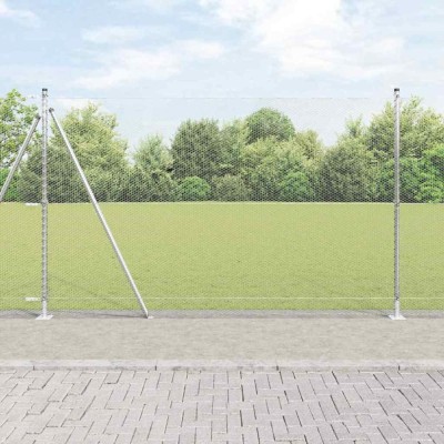 Gard Hexagonal 1,5x50 m Oțel Galvanizat foto