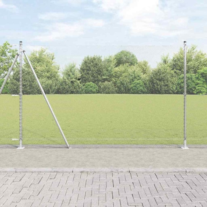 Gard Hexagonal 1,5x50 m Oțel Galvanizat