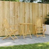 Gossi set mobilier bistro, 3 piese, bambus