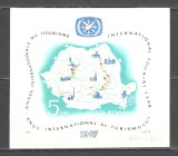 Romania.1967 Anul international al turismului-Bl. ZR.270, Nestampilat