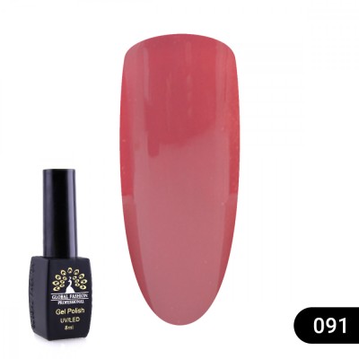 Oja semipermanenta London 8 ml, 91 foto