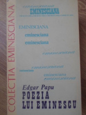 POEZIA LUI EMINESCU-EDGAR PAPU foto