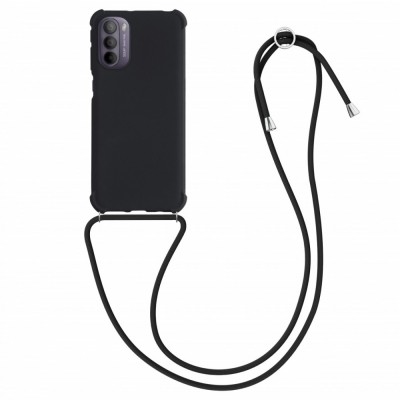 Husa pentru Motorola Moto G41 / Moto G31, Silicon, Negru, 56997.01, kwmobile foto
