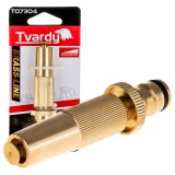 Duza dreapta reglabila pentru furtun Brass-Line, Tvardy T07304
