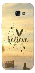 Husa Silicon Soft Upzz Print Samsung A5 2017 Model Belive foto