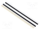 Conector SAMTEC EW soclu tată 50 pini PCB-PCB THT drept aurit 2,54mm