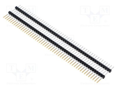 Conector SAMTEC EW soclu tată 50 pini PCB-PCB THT drept aurit 2,54mm foto
