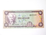 Rară! Jamaica 1 Dollars 1960 UNC,bancnota din imagini la cel mai mic preț