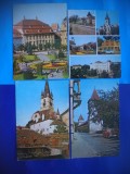 HOPCT LOT 2201 SIBIU -4 CARTI POSTALE-NECIRCULATE, Necirculata, Printata