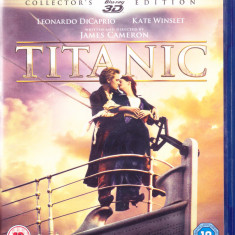 Blu Ray 3D: Titanic ( set 4 discuri 3D, 2D si bonusuri; subtitrare engleza )