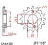 Pinion Fata 14 Dinti Pas 520 Honda XR 650 R (00-07) Kawasaki ZX-6R 600/636 Ninja (98-06) Motorevolution