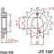 Pinion fata 14 dinti pas lant 520 - Honda XR 650 R (00-07) - Kawasaki ZX-6R 600 Ninja (98-06) - ZX-6R 636 Ninja (02-06)