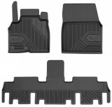 Set Covorase Auto Cauciuc Tip Tavita 2.5D No.77 Frogum Renault Espace 4 2002-2014 77426061, Negro