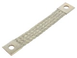 Trese bandă de &icirc;mpăm&acirc;ntare 25mm2 &Oslash;1: 9mm &Oslash;2: 9mm 150A L: 0,13m