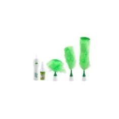 Pamatuf curatare si inlaturare praf, FOXMAG24, rotativ, 3 perii incluse