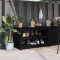 Gossi dulap bucatarie de exterior negru, 106x55x64 cm, lemn masiv pin