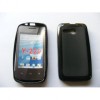 Husa Silicon TPU Neagra Huawei Ascend Y220 - Protectie Premium