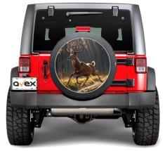 Sticker Auto &quot;Roata de Rezerva&quot; rezistenta la intemperii si raze UV, diametru 55 cm, Cod: AVX-RR07 FAVLine Selection