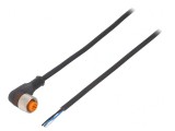 Cablu Conectare M12 4P Unghi 5m 4A -25&divide;80&deg;C