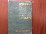 Emisiunile de marci postale romanesti aparute in anii &#039;74 &#039;75 &#039;76 Rompresfilatelia 1977 RSR