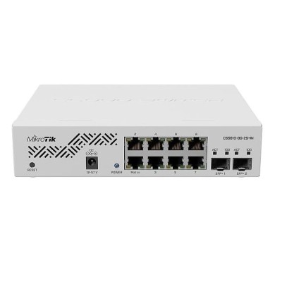 Smart Switch, 8 x Gigabit, 2 x SFP+ 10Gbps - Mikrotik CSS610-8G-2S+IN foto