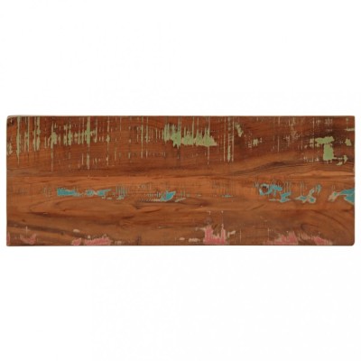 Blat de masă, 90x30x3,8 cm, dreptunghiular, lemn masiv reciclat foto