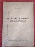 Prof. Constantin Calotă - De la Kant la Jaspers.