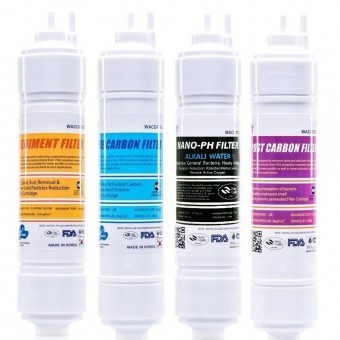 Set filtre dozator apa by ex Hyundai Waco. Coreea schimb la 1 an (Sediment+Precarbon+Nano PH+Postcarbon) foto