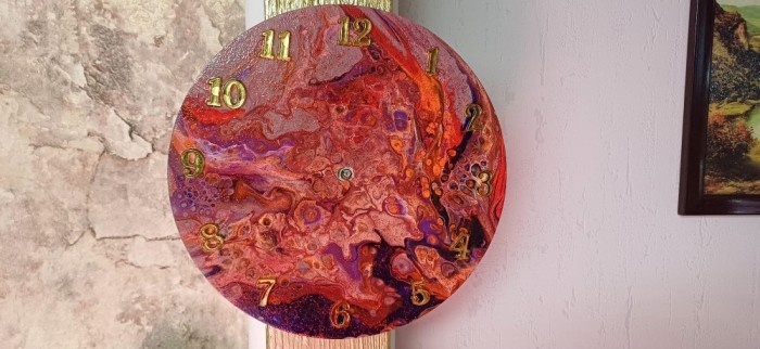 ceas de perete hand made