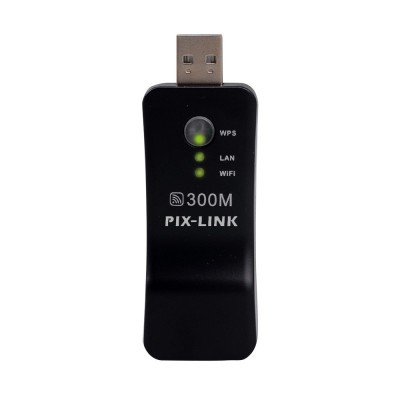 Amplificator Retea Semnal Wireless,Conector LAN,300 M,Negru,elSales foto