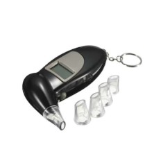 Alcool tester digital FOXMAG24&reg; cu 4 capete, ecran LCD, semnal sonor, portabil