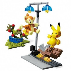 Pokemon Mega Set Constructie Pikachu vs. Chimchar 127 piese foto