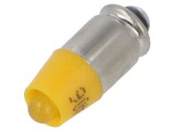 Lampă LED galbenă 6V EAO 1 diodă