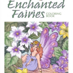 Creative Haven Enchanted Fairies Coloring Book
