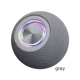 Mini Boxa Portabila Kakusiga KSC-610 TWS Party Light, Bluetooth 5.0, Gri, 3 ore Autonomie Muzica