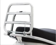 Portbagaj cromat spate Vespa LX - Vespa LXV - Vespa S 2T - 4T 50-125-150cc