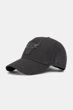 New Era șapcă de baseball din bumbac culoarea gri, 60691279