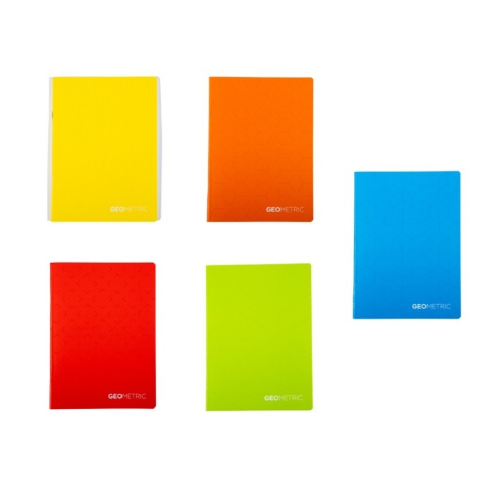 Caiet Design Geometrics, A5, 48 file, h&acirc;rtie 80gr./mp, copertă carton 300gsm,