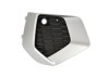 Grila bara protectie, spoiler Audi A3 (8y), 04.2020-, montare fata, dreapta, nichel; gaura senzor parcare, RapidAuto