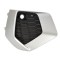 Grila bara protectie, spoiler Audi A3 (8y), 04.2020-, montare fata, dreapta, nichel; gaura senzor parcare, RapidAuto