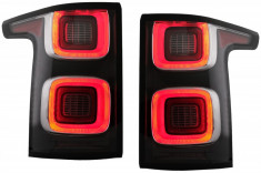 Stopuri Full LED compatibil cu Land Range Rover Vogue IV L405 (2013-2017) Facelift Design Rosii foto