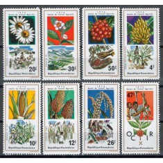 Rwanda 1975 Mi 691/98 MNH - Produse agricole