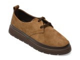 Pantofi IMAGE maro, 1467010, din piele intoarsa