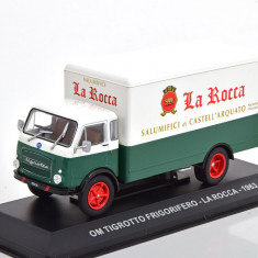 Macheta OM Tigrotto Frigorifero La Rocca 1963 - camion Altaya 1/43