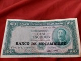 Bancnota 1961 - Mozambic - 100 Escudos Note-C56324570-LISBOA ,AIRES DE ORNELAS